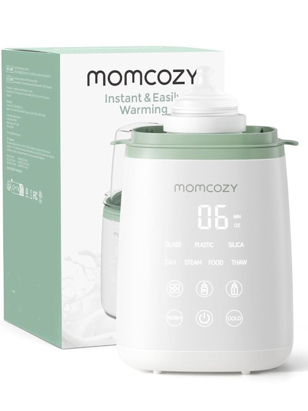 Momcozy Bottle Warmer for Baby, Fast Heating Breastmilk for All Bottles